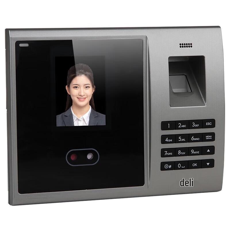 Deli Face & Fingerprint Cloud WiFi Time Attendance Machine