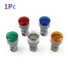 DIY Mini Digital Voltmeter 22mm Round AC 50-500V Volt Voltage Tester Meter Monitor Power LED Indicator Pilot Lamp Light Display