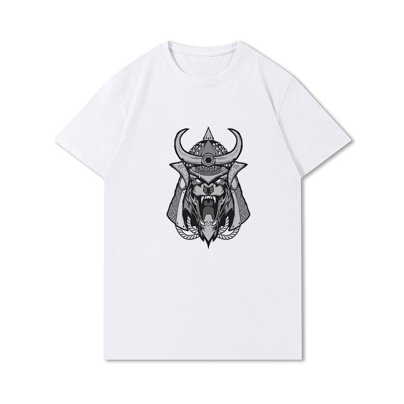 S-3XL 100 Fantasie Harajuku Grafica Estiva Bianca Magliette Donna Stampate Casual Maniche Corte Top Girocollo