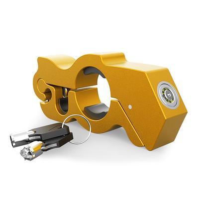 HttDog Brake Lock for Motorcycles, Steering Wheel Lock, Axle Lock, Moped, Universal, Easy Installation,