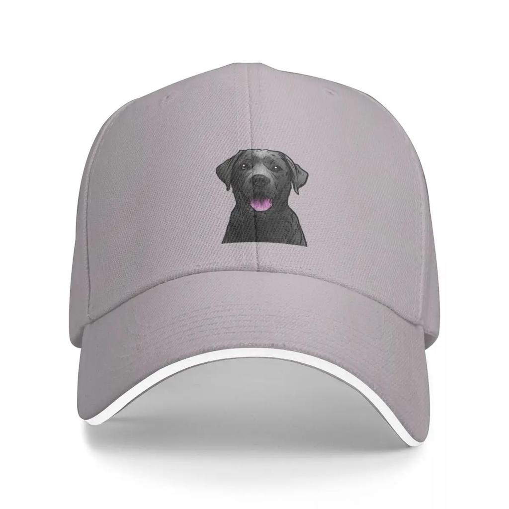 Schwarzer Labrador Retriever Hund Schwarzer Lab Baseballkappe Partyhut Benutzerdefinierte Kappe Golf Unisex Damen