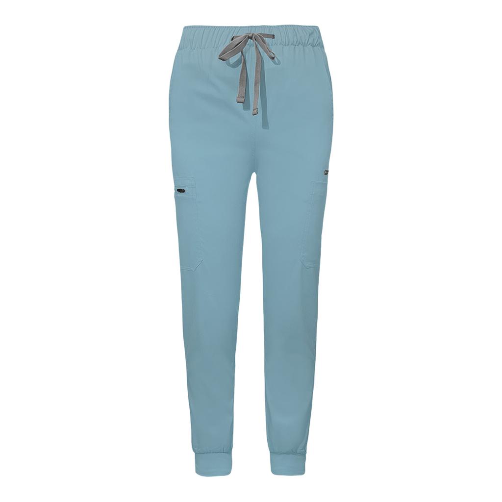 Women's Ribbed Cuffed Pants, Joggers Long Pants for Work