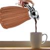 Handwoven Stainless Steel Thermal Coffee   Woven Rattan Body 1.5L 3 Walled Insulated Jug Pitcher 12 Hour Heat 24 Hour Cold Retention