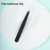 1PCS Eyebrow Tweezers Eyebrow Trimming and Plucking Clips False Eyelash Pliers Men's Beard Plucking Tools Stainless Steel Eyebrow Tweezers