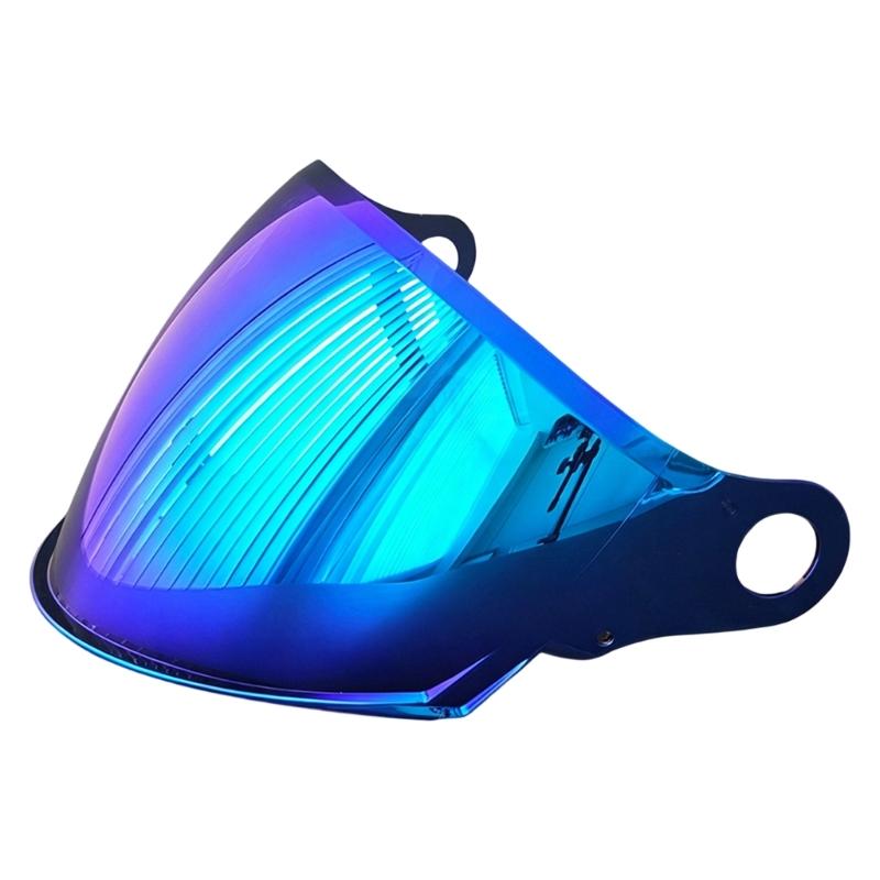 Polycarbonate Front Cover for OF616 Helmets, Lens Change Part with Wide Front Coverage for Daily Road Use and Quick Install