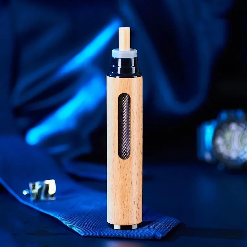 Mini Portable Ashtray Pocket Smokeless Anti-Ash Dust-Free Cigarette Cover Household Car Ashtray Indoor Cigar Smoking Accessories