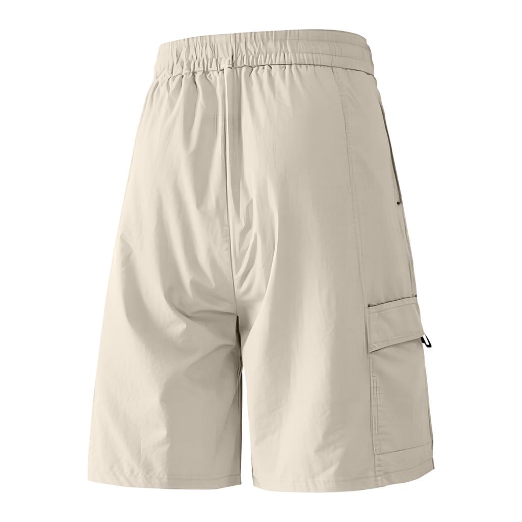 Men's Summer Quick - Dry Loose Fitness Pants, Casual Sports Shorts, Surfing Beach Shorts, Knee - Length Shorts