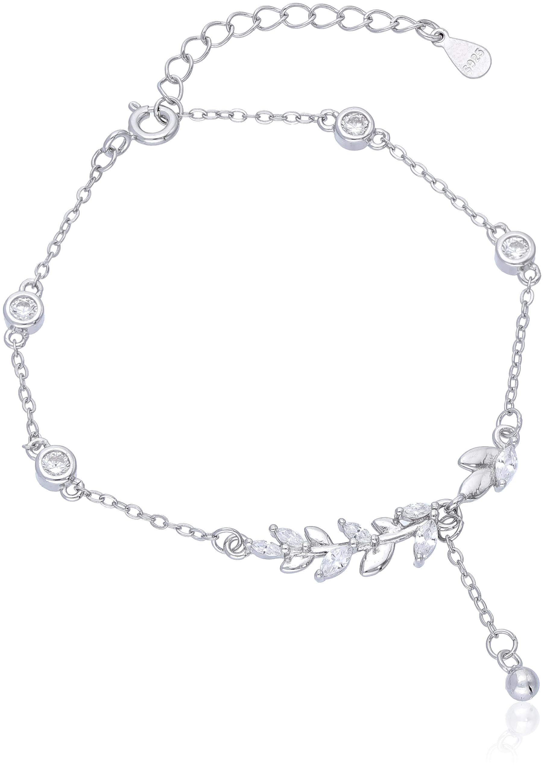 

[Variable Cheap] S925 Silver Bracelet 7B-H-1