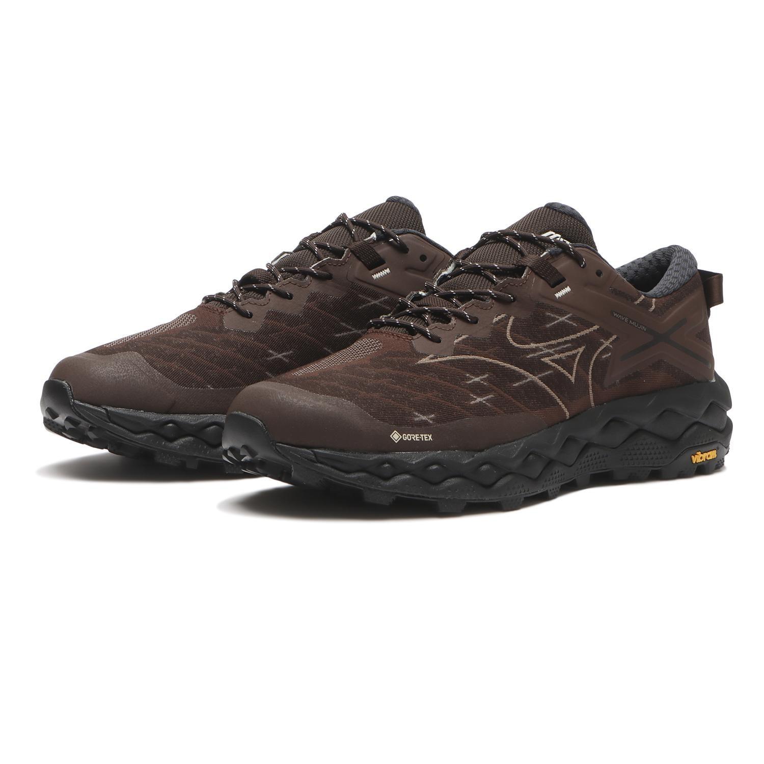 D1GA250104 Mizuno Wave Mujin LS GORE-TEX Темно-коричневый Коричневый Черный (Мужской) 9