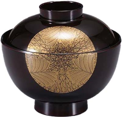 Fukui Craft Soup Heat Made In Dishwasher Japanese Echizen Tamuke Musashino Sun and Diameter 111mm Bowl, Resistant, Japan, Safe, Bowl, Moon,