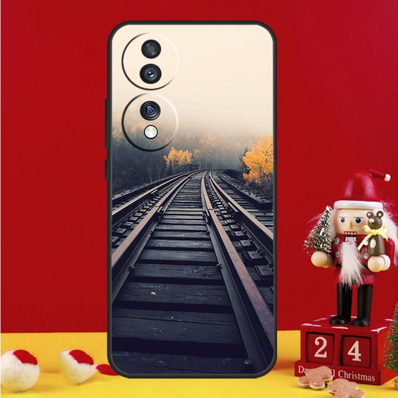 Train Rail Sunlight Case For Honor Magic 5 6 7 8 Pro Honor 200 400 50 70 90 Lite X8b X8c X9a X9b X9c Win RT Cover