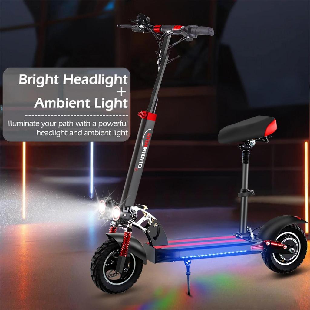2026 Nuovo E-Scooter N3MAX 800W 48V 15Ah Autonomia 45km Ruota 10'' Doppio Ammortizzatore Pieghevole Scooter Elettrico Adatto per Adulti