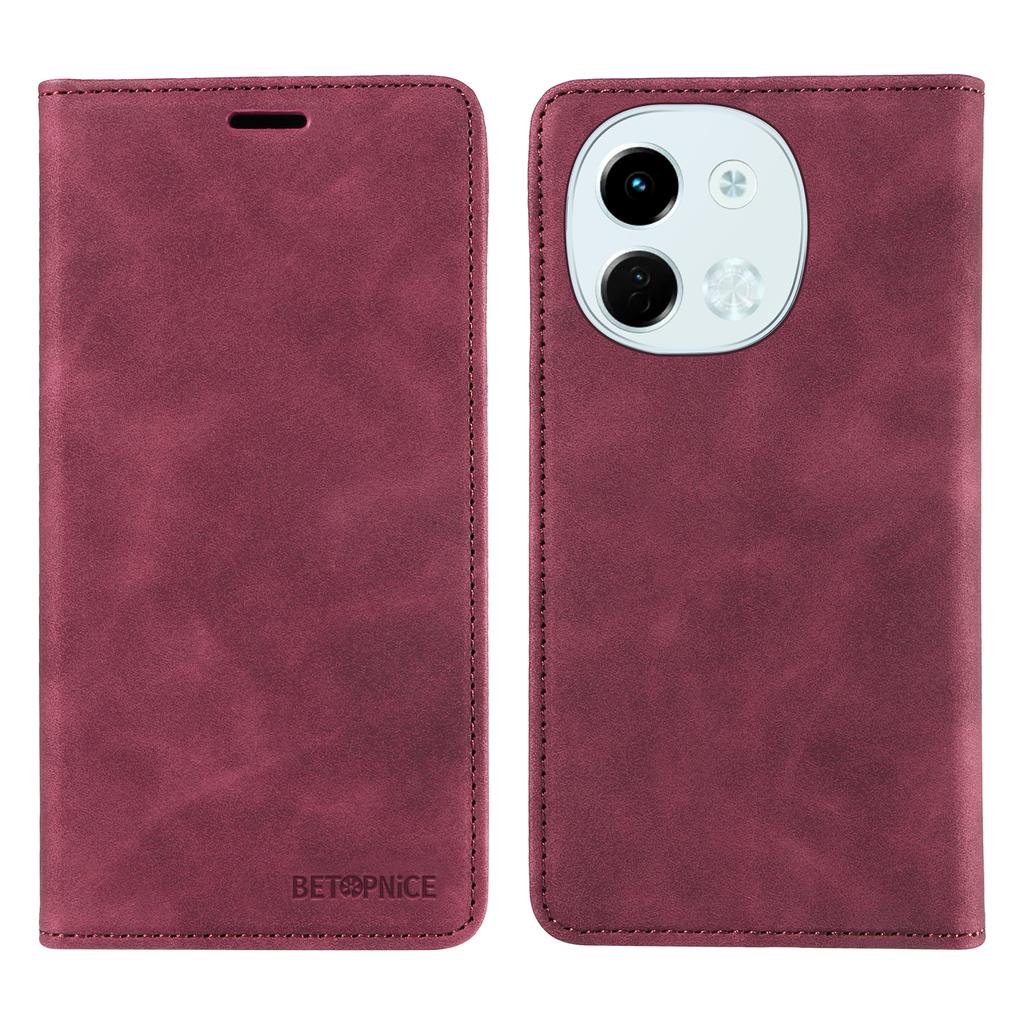 BETOPNICE 003 For TECNO Spark 30 5G/Pova 6 Neo 5G Wallet Case Leather Phone Cover with Stand