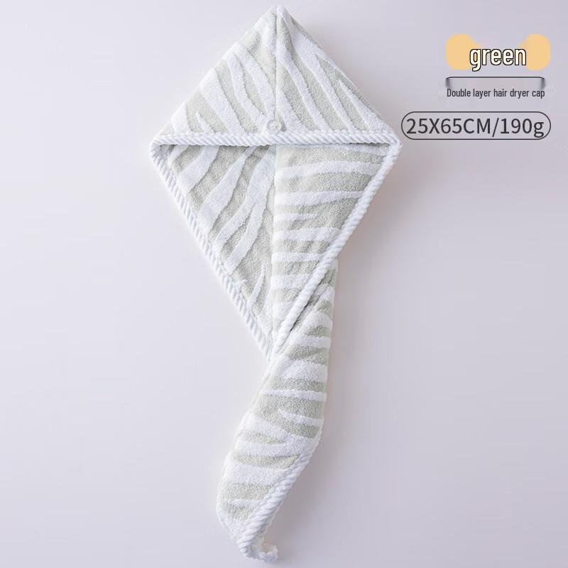 

Oujian Thickened Coral Fleece Hair Drying Cap
