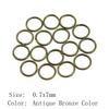 Father's Day Jewelry Materials Split Rings 5 Colors 9 Sizes Accessories Parts Women's Clothing Accessories For Women
