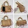 Summer Large Capacity Straw Weaving Tote Bag Women'S Shoulder Bags Crossbody Bag