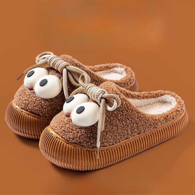

Теплые хлопковые туфли для женщин с мягкой пушистой подошвой Size 36-37
