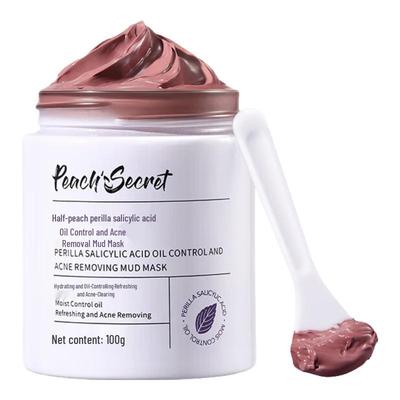 Máscara de Argila Tratamento para Acne com Ácido Salicílico Peach's Secret