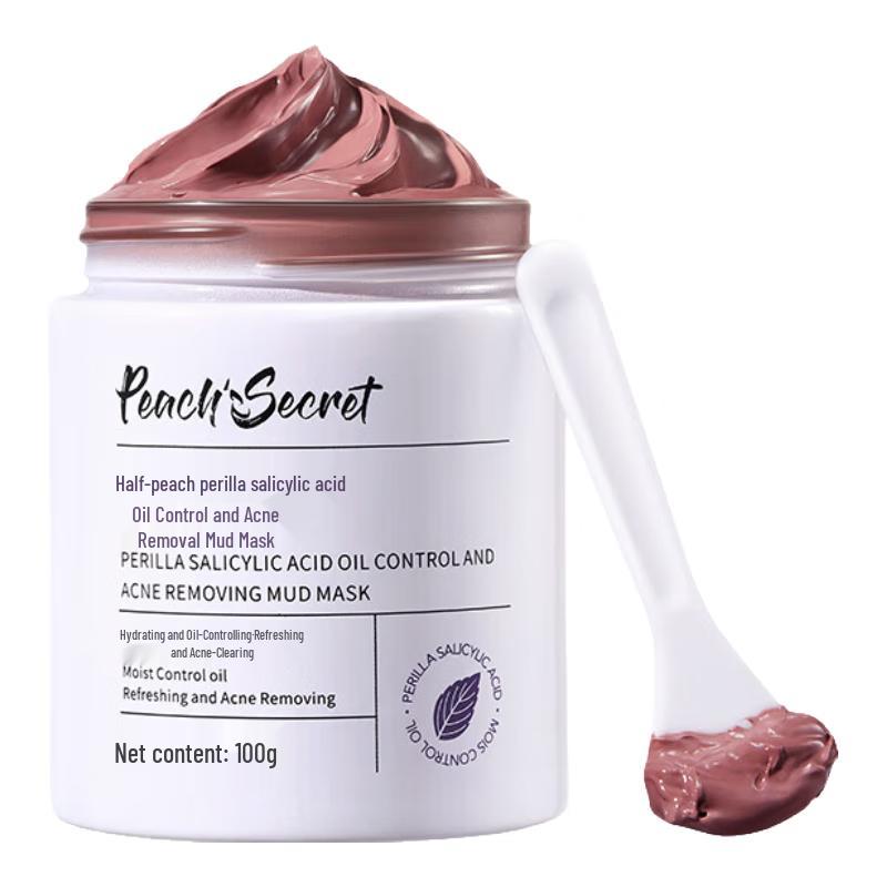 Секрет Персика Салициловая Кислота Лечение Акне Грязевая Маска
