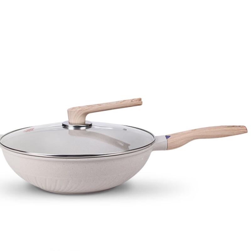 Shuangxi Boruishui Series 32cm Maifan Stone Non-Stick Wok