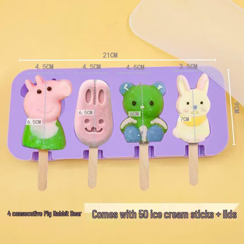 Qīwēi DIY Magnum Ice Cream Silicone Mold