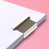 Yousheng Paper Binder Push Clip Refills, Reusable Stainless Steel Binding Clips for Office File Organization, Long Tail Document Clips for