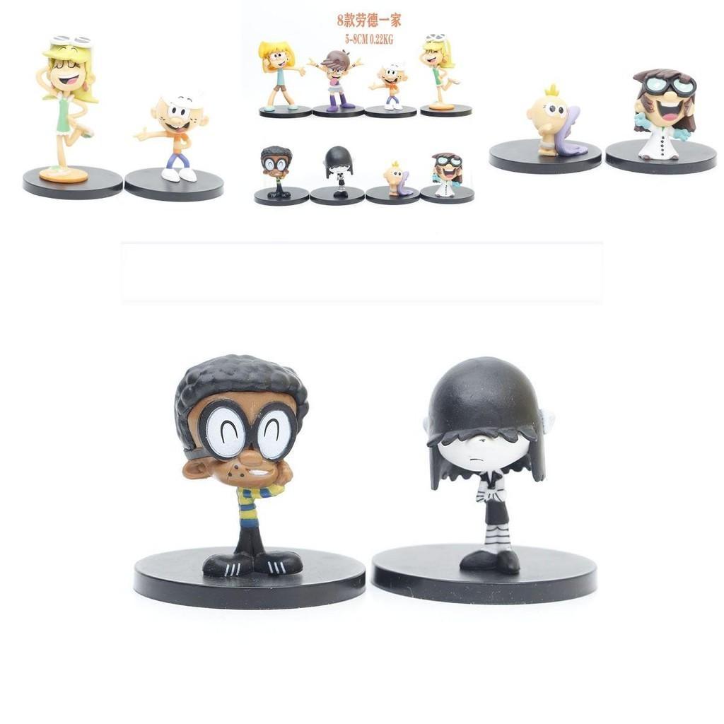 Figurky z The Loud House Perfektní pro sběratele a fanoušky TV pořadu!
