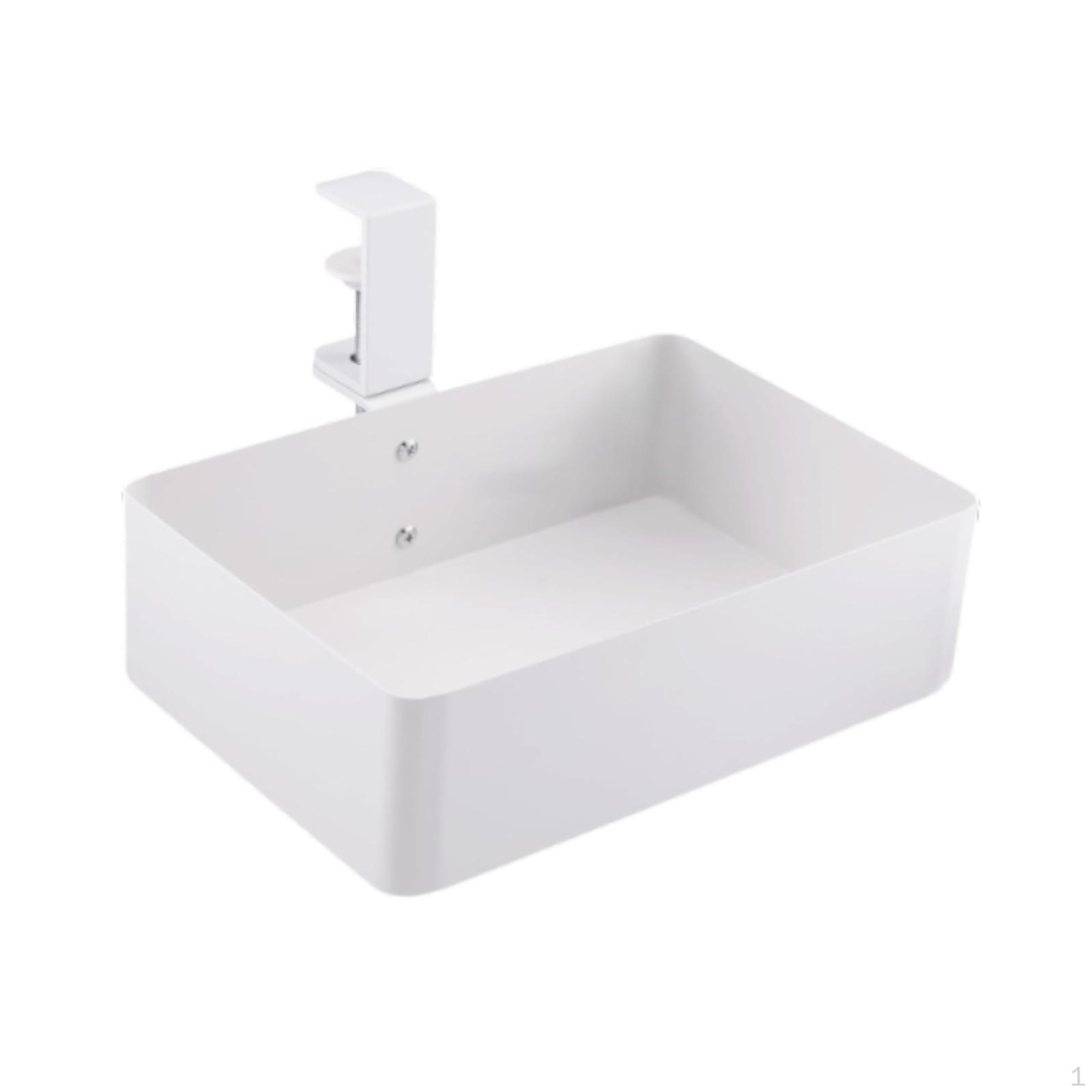 

Desk Organizer with Serving Tray for Under Table Storage чорний