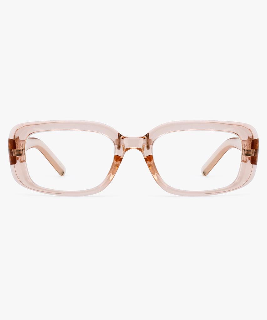 Likkeullou Rc Maye Folder Blue Light Glasses Peach