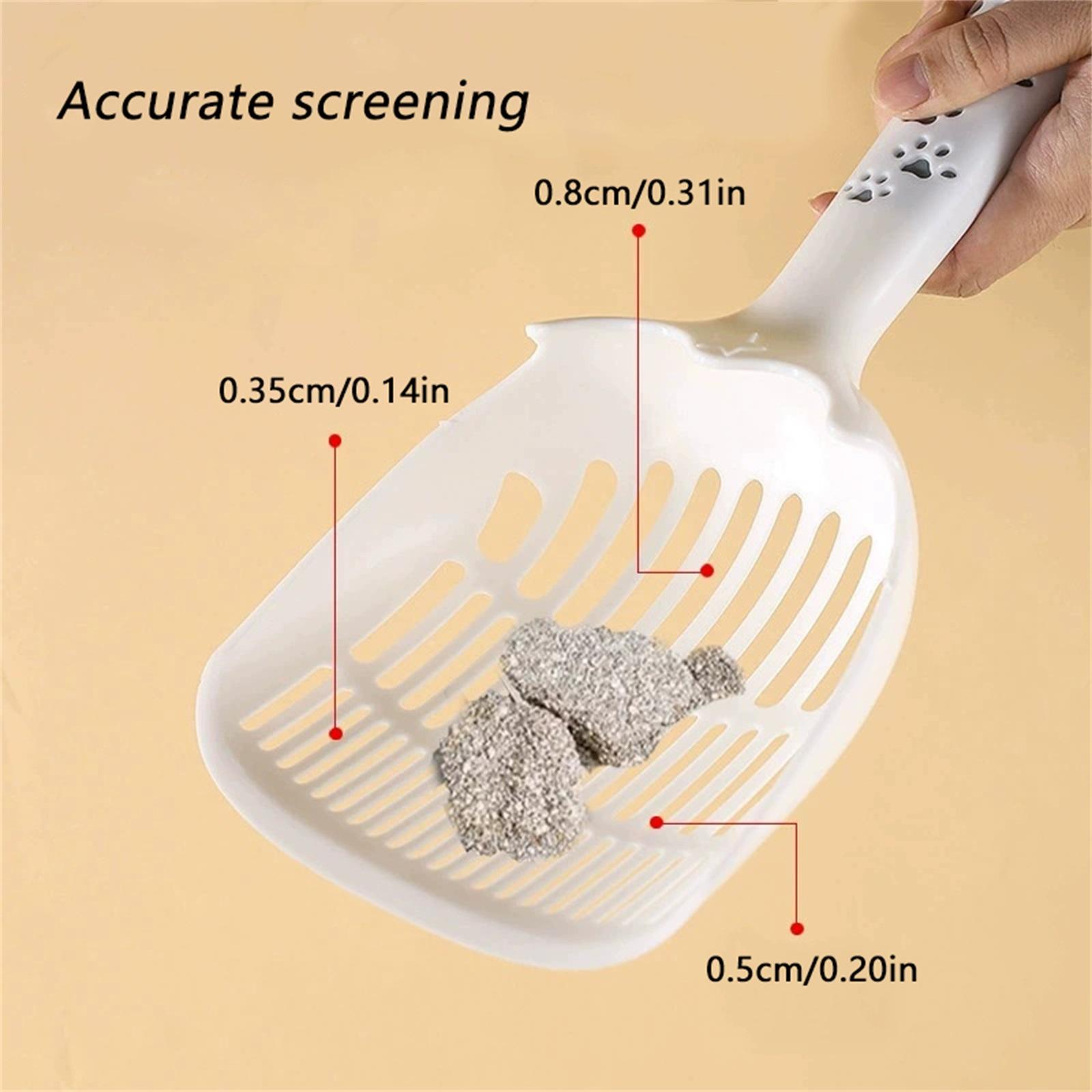 

For Litter Box, Litter Scoop, Litter Scoop, And Dog Poop Collector, Pet Litter , Cute Handle, Litter With Holder For Various Litter Boxes one size жёлтый