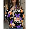 Autumn and Winter Ladies 3D Leaf Flower Print Hooded Comfortable Fashion Breathable Trend  Hoodies & Sweatshirts (women’s)