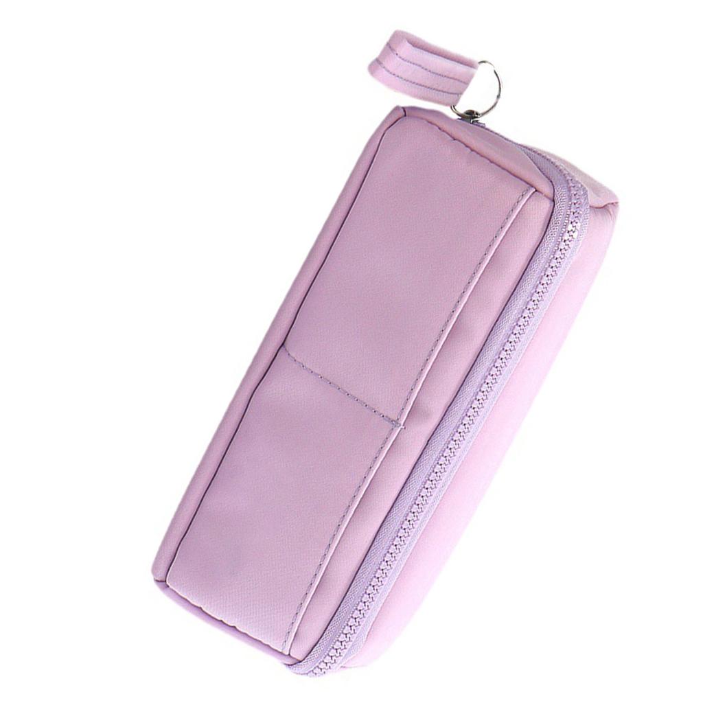 Pencil Pouch Large Capacity Pencil Case Durable and Easy to Clean with Stationery Zipper Pocket with Easy Grip Handle