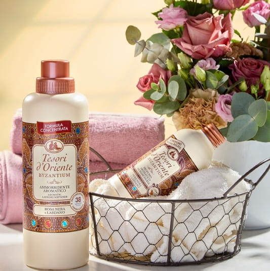 Fabric softener concentrate 760 ml rose and labdanum resin