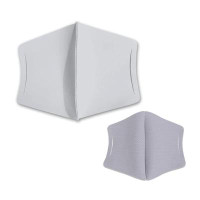 Ikplus MA-29 Washable Mesh Inner Mask Ice Gray M Size 6-Piece Set Made In Japan UV Protection Face Cover