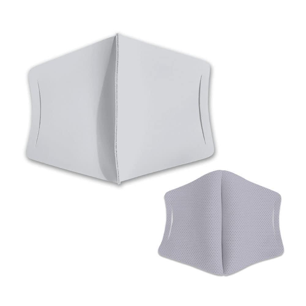Ikplus MA-29 Washable Mesh Inner Mask Ice Gray M Size 6-Piece Set Made In Japan UV Protection Face Cover
