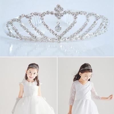 New Crown Stylish Rhinestone Princess Headband Diadem Wedding Bridal Pin Wholesale