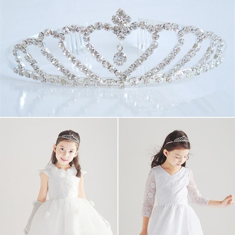 

New Crown Stylish Rhinestone Princess Headband Diadem Wedding Bridal Pin Wholesale