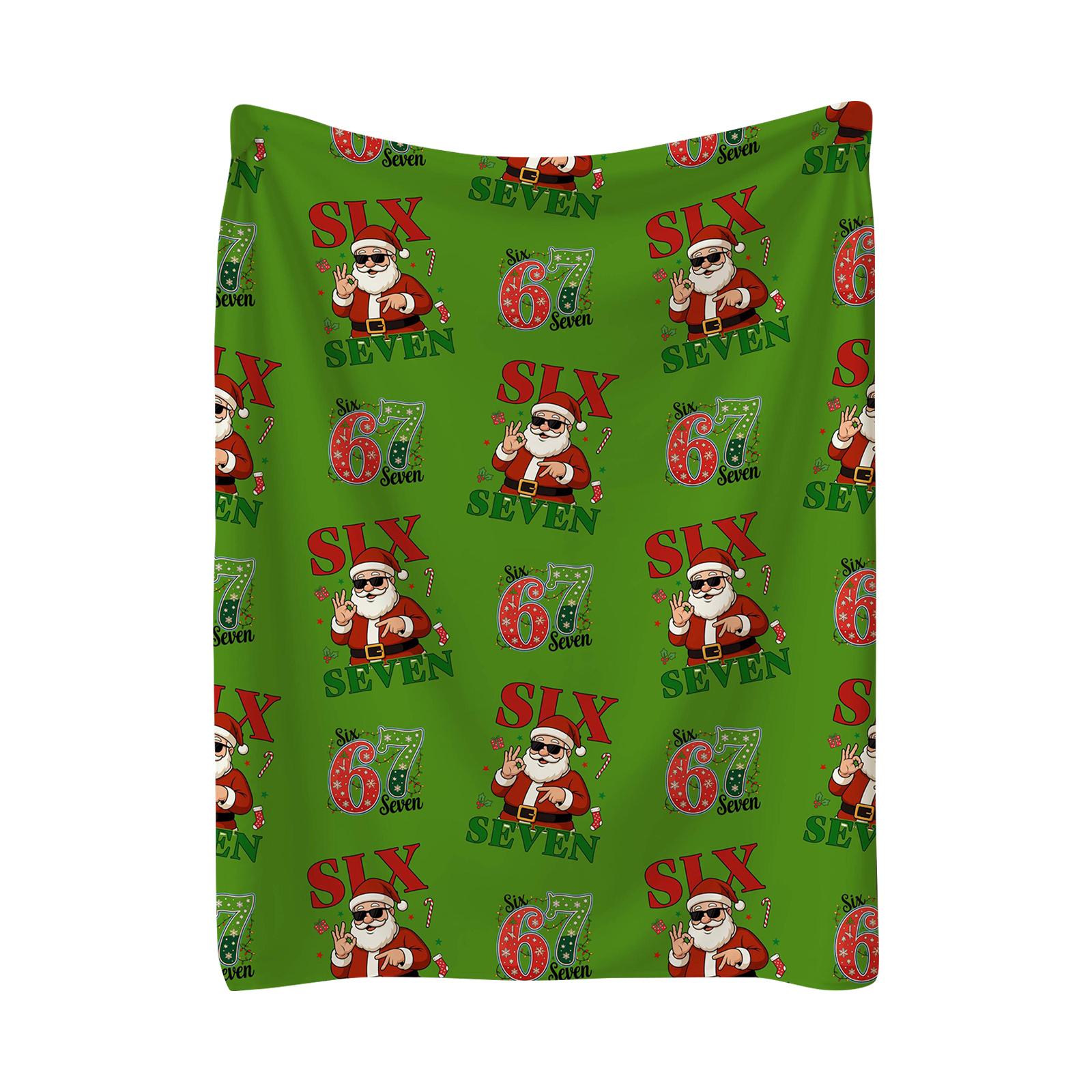 

6-7 Рождественский плед, Рождественский плед для мальчика, 67 Плед 150*180 One Size