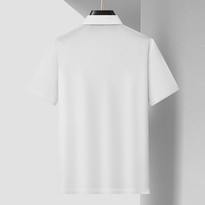 Men's Plus Size Casual Short Sleeve Lapel Shirt