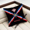 For Assyria Assyrian National Emblem Flag Throw Pillow Case Sham 45X45Cm 40X40Cm Square Car Pillowcase Pad Cushion Cover