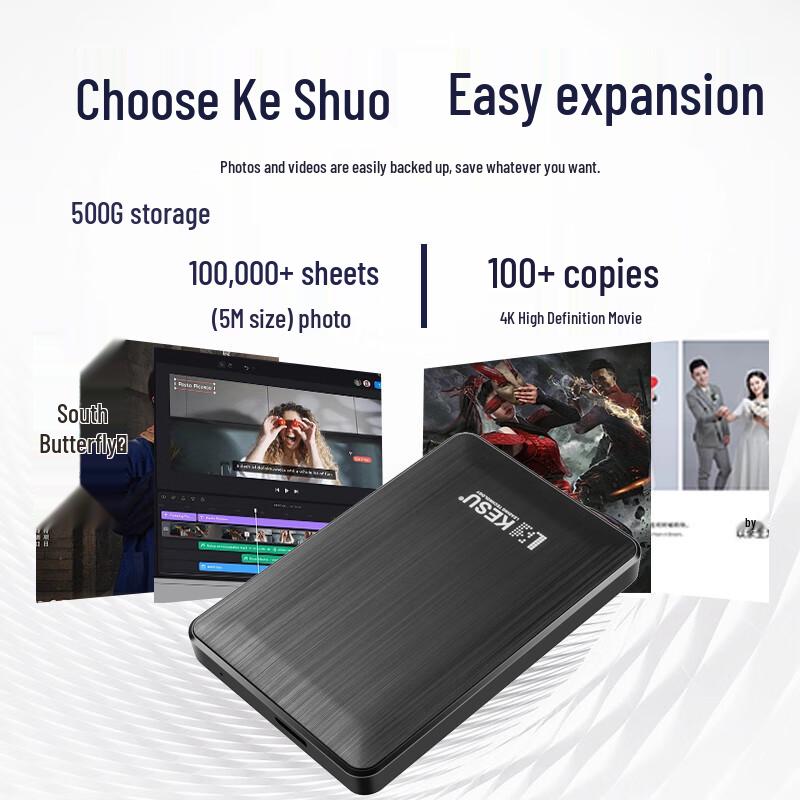 KESU Portable External Hard Drive
