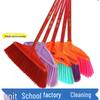 Outdoor Plastic Hard Bristle Broom Set (3-Pack)