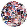 60 New Puerto Rico Graffiti Stickers DIY Decorative Notebook Guitar Personalized Waterproof Stickers