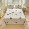 Set Lenzuola Romantiche a Forma di Cuore per Letto Matrimoniale Decorazione per la Casa della Coppia 100% Cotone Biancheria da Letto con Federe Morbido Traspirante Set Biancheria da Letto