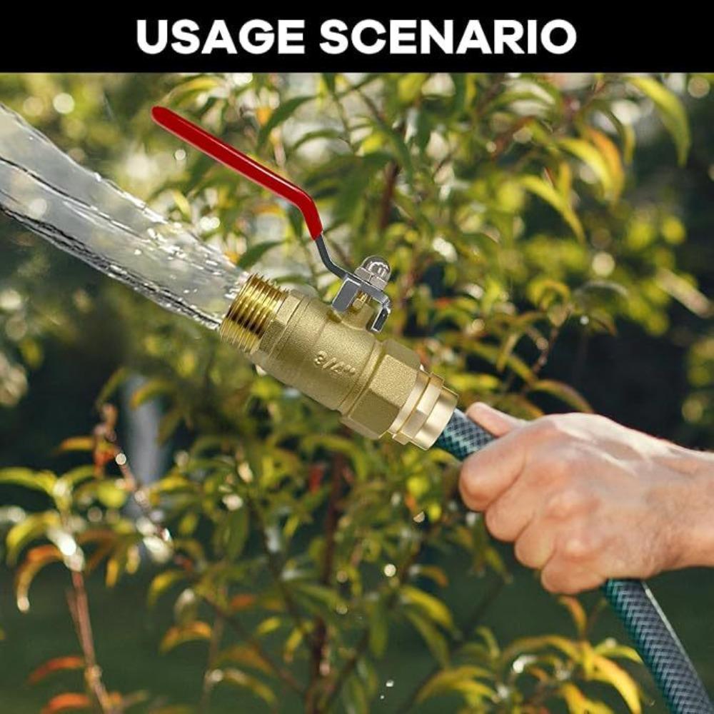 

1/8 1/4 3/8 1/2 Латунний малий кульовий кран Внутрішнє/Зовнішнє різьблення Латунний з єднувач клапана З єднання Фітинг для мідної труби Муфта-адаптер 3 4GHT