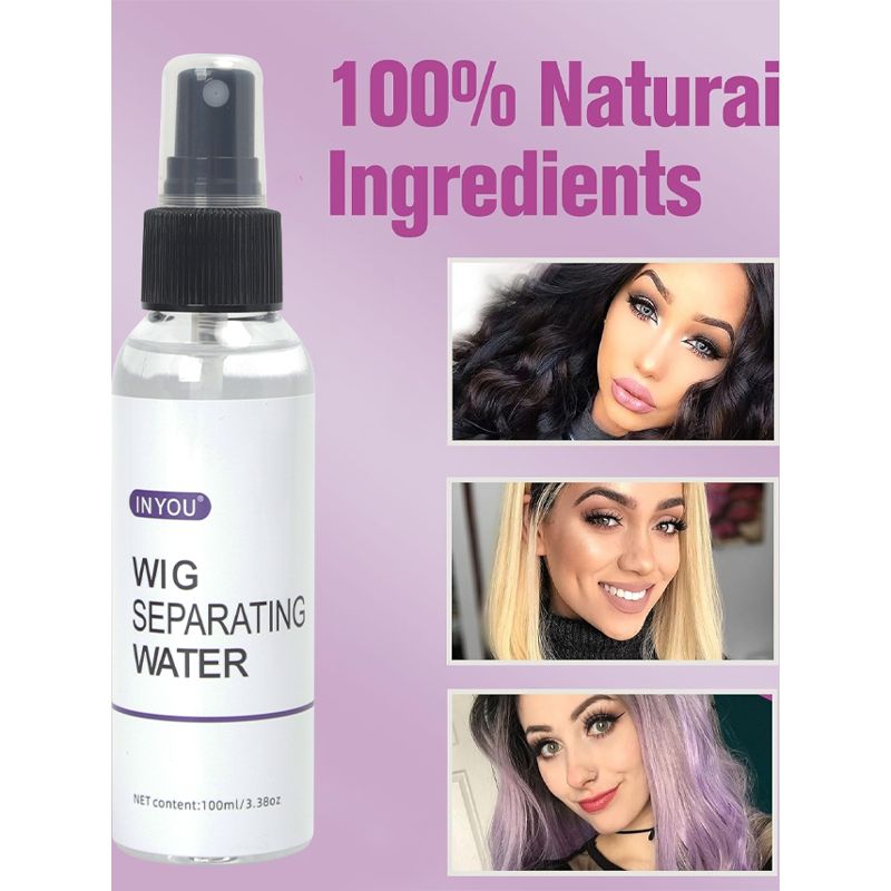 

Inyou Разделяющая вода для парика Освежающая и нежирная Подходит для разделения биологической кожи головы, кружева и пленочного клея Default