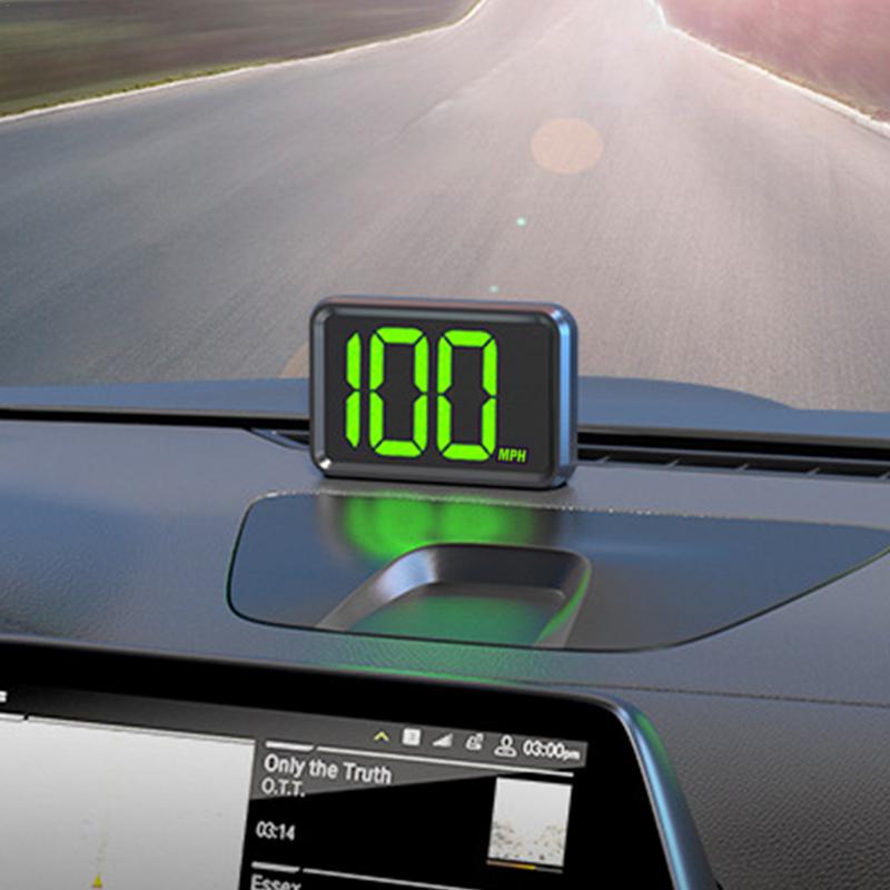 

Автомобильный Hud Head Up Display Электронный Hud-проектор Head Up Display Мини цифровой спидометр с 3,2-дюймовым светодиодным экраном Hud для
