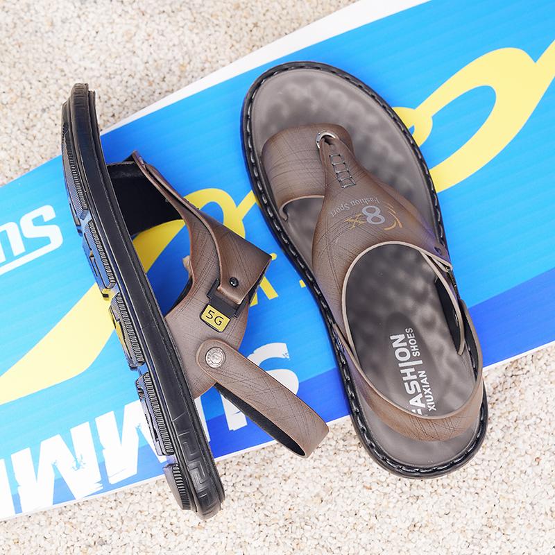 Designer Outdoor Men's Mountaineering Shoes Summer Classic Slippers Versatile Men's Casual Shoes High Quality Handmade Soles