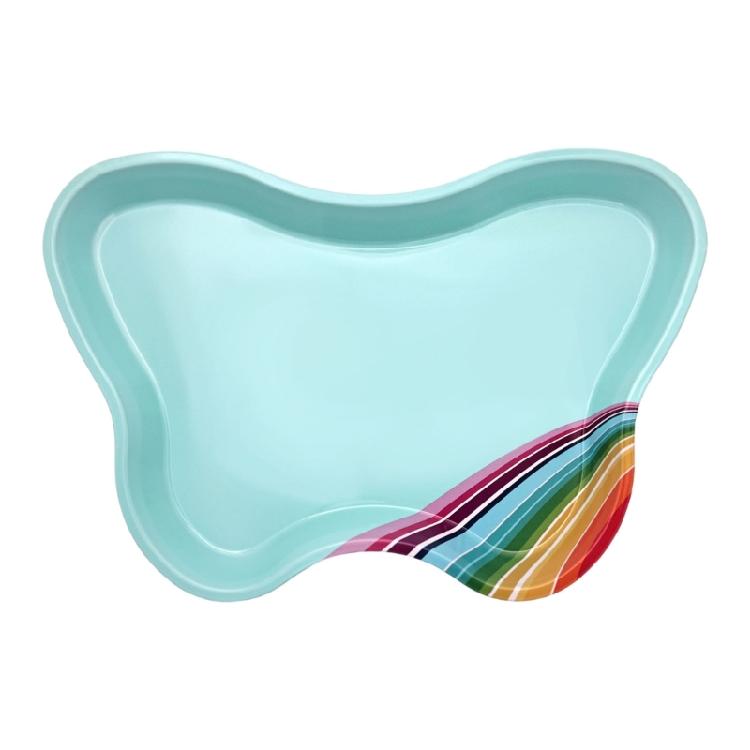 

Colorful Nail Tools Storage Tray Satinless Steel Jewelry Dish Tray,Makeup Cosmetic Organizer Trinket Tray Nail Supplies синій