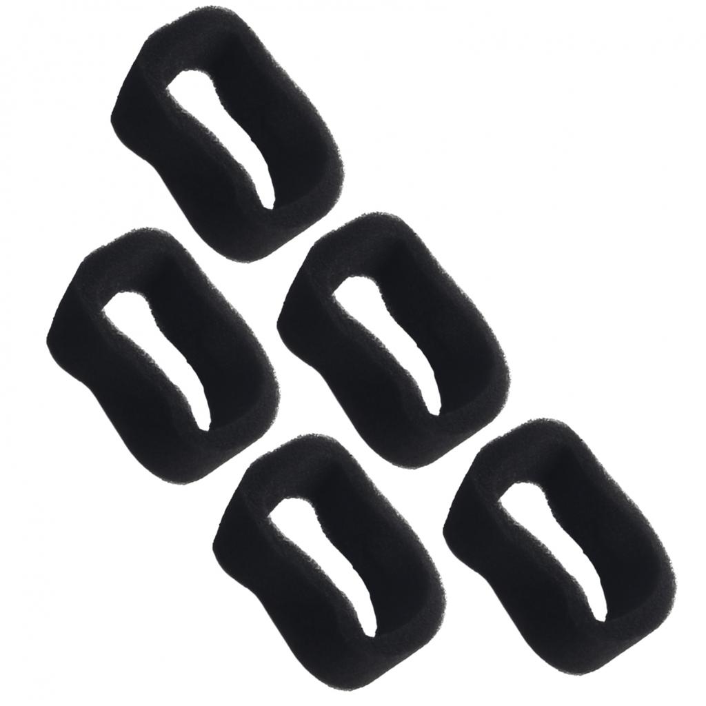 Black Filter Sponge Sponge 5Pcs Filter Fits For Various Strimmers 50mmX43mm